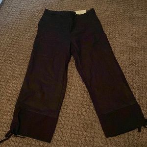 NWT soft surroundings straight leg crop pants